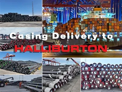Casing Delivery To Halliburton: API 5CT Seamless Casing Shipped To Luanda, Angola